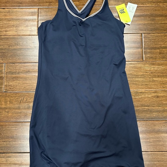 All in Motion Navy Blue Sleeveless Kids Dress size XXL (16/18) - Picture 4 of 10